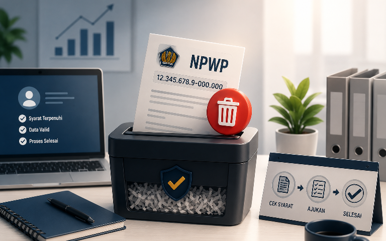 hapus saja NPWP jika tidak dipakai