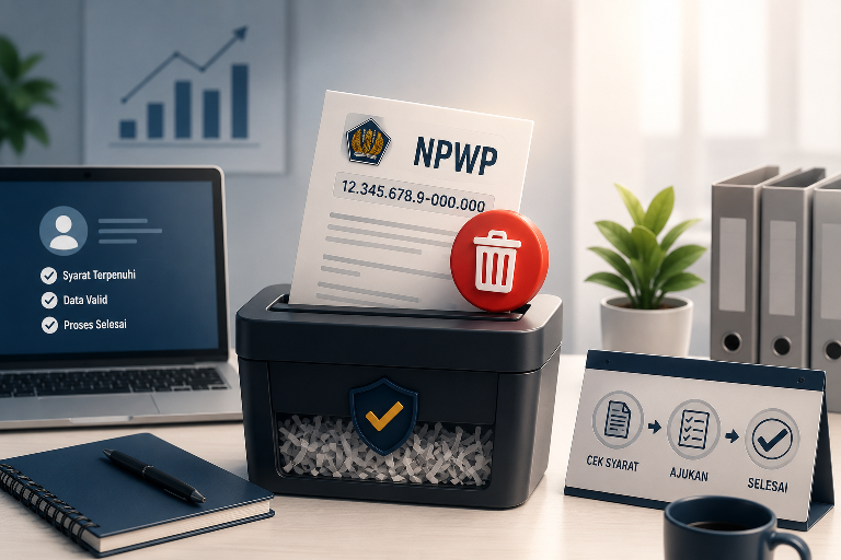 hapus saja NPWP jika tidak dipakai
